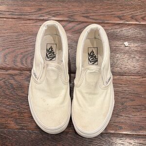 Vans Kids Slip-On Shoes - White